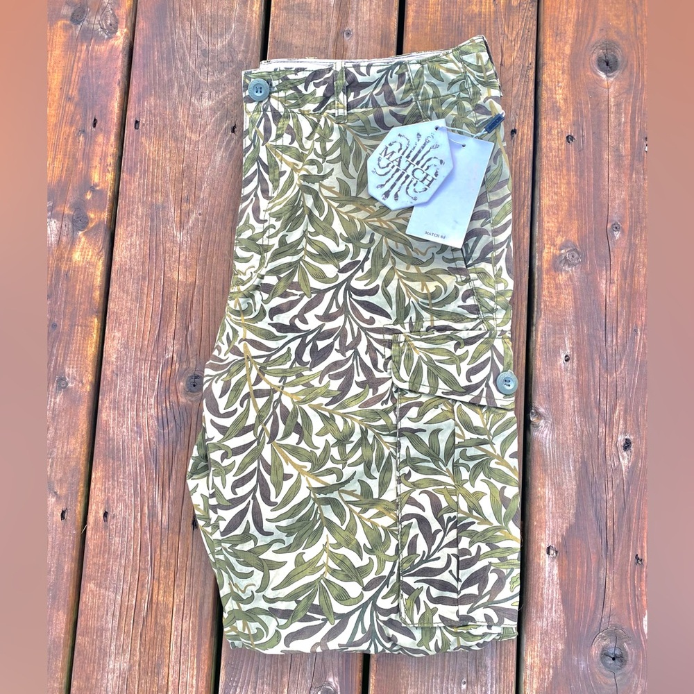 Matchstick Mens Military Cargo Pants Camo Green “Grass Max” Tactical Utility XXL